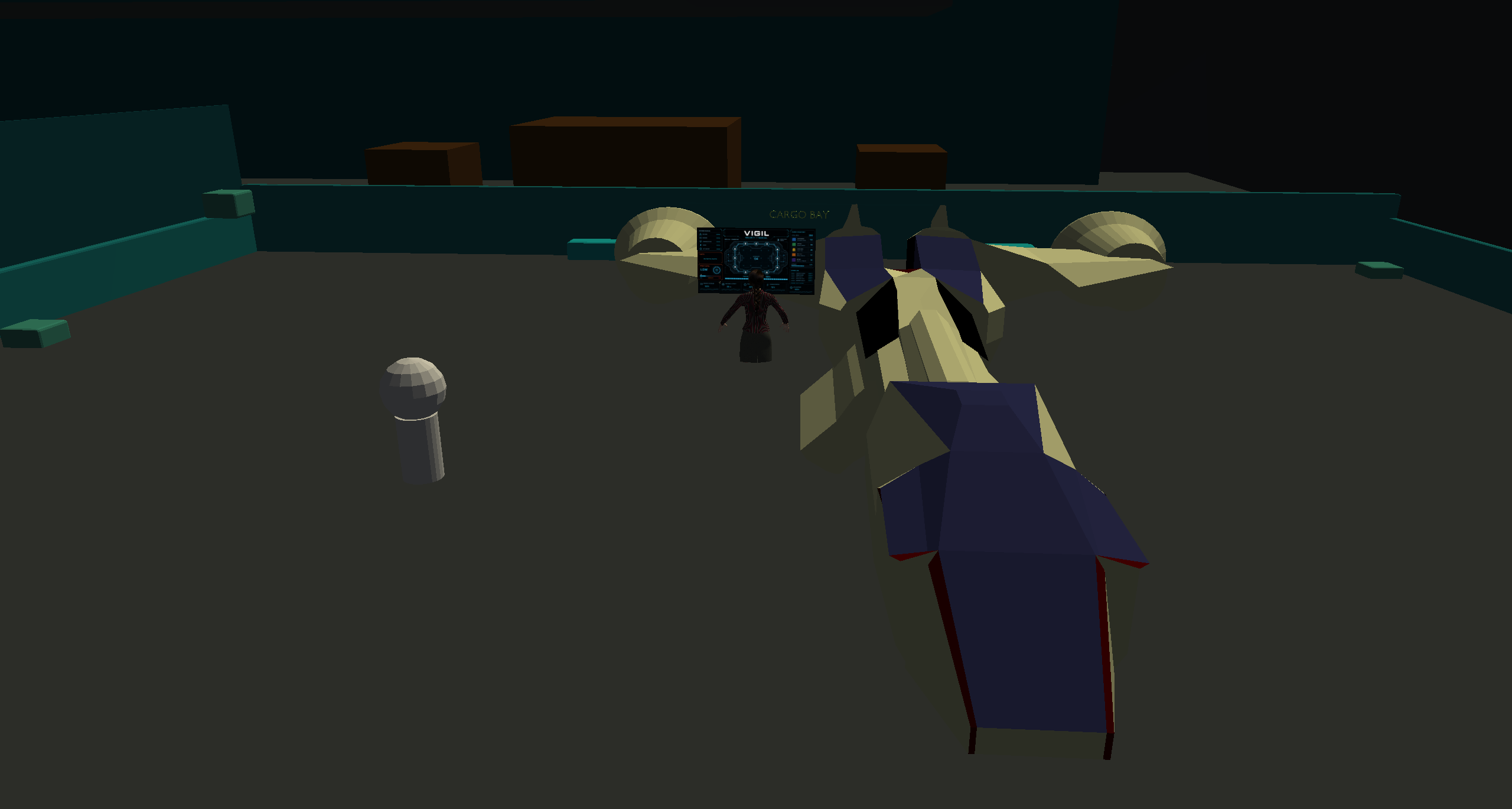 We have an agent in its workspace.